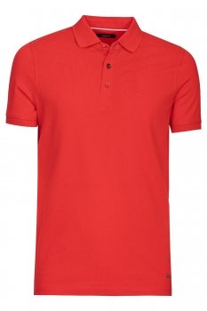 Tricou polo slim oranj uni