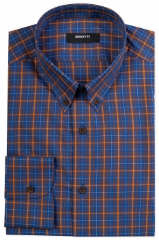 Superslim blue carouri shirt