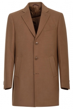Brown plain coat