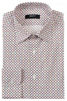 Camasa shaped alba print geometric