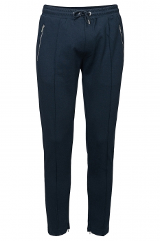 Pantaloni trening slim bleumarin uni