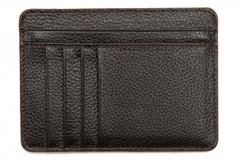 Wallet brown genuine leather