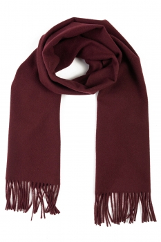 Burgundy scarf