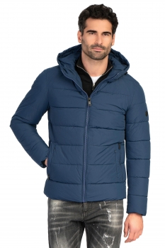 Blue plain jacket