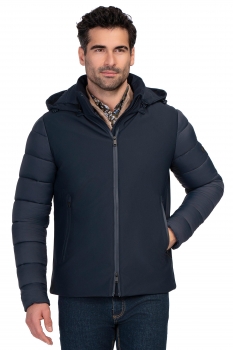 Navy plain jacket