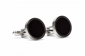 Silver cufflinks