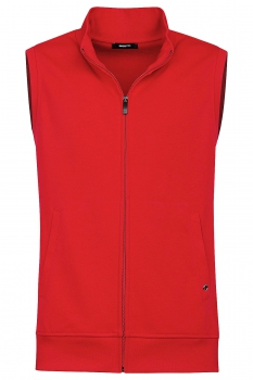 Slim body red plain waistcoat