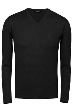 Slim body Black Sweater