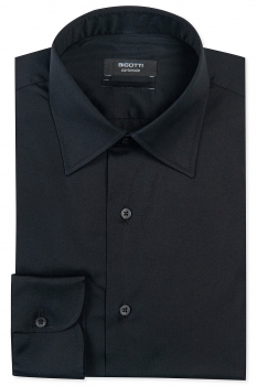 Sartoriale black plain shirt