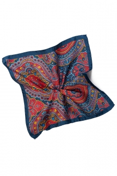 Navy pocket square