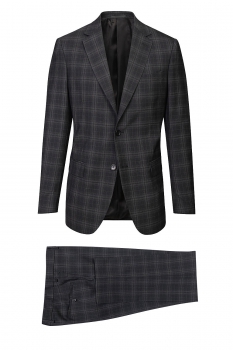 Superslim black carouri suit