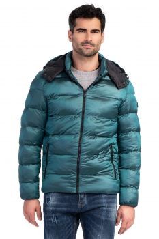 Blue plain jacket