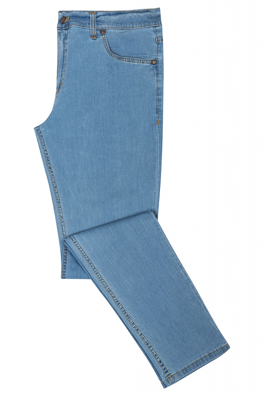 blugi dama Blugi slim bleu uni