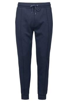 Pantaloni trening slim bleumarin uni