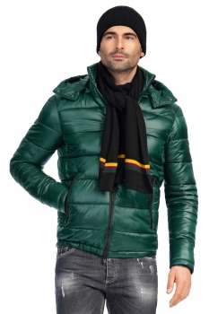 Green plain jacket