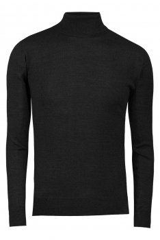 Slim body black sweater