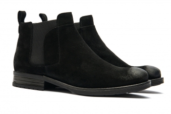 Black Suede leather Shoes