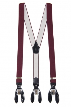 Suspender burgundy