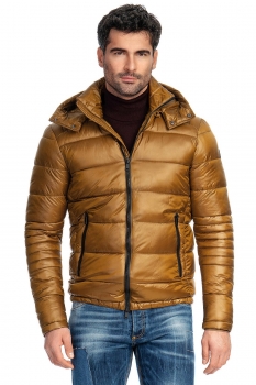 Orange plain jacket