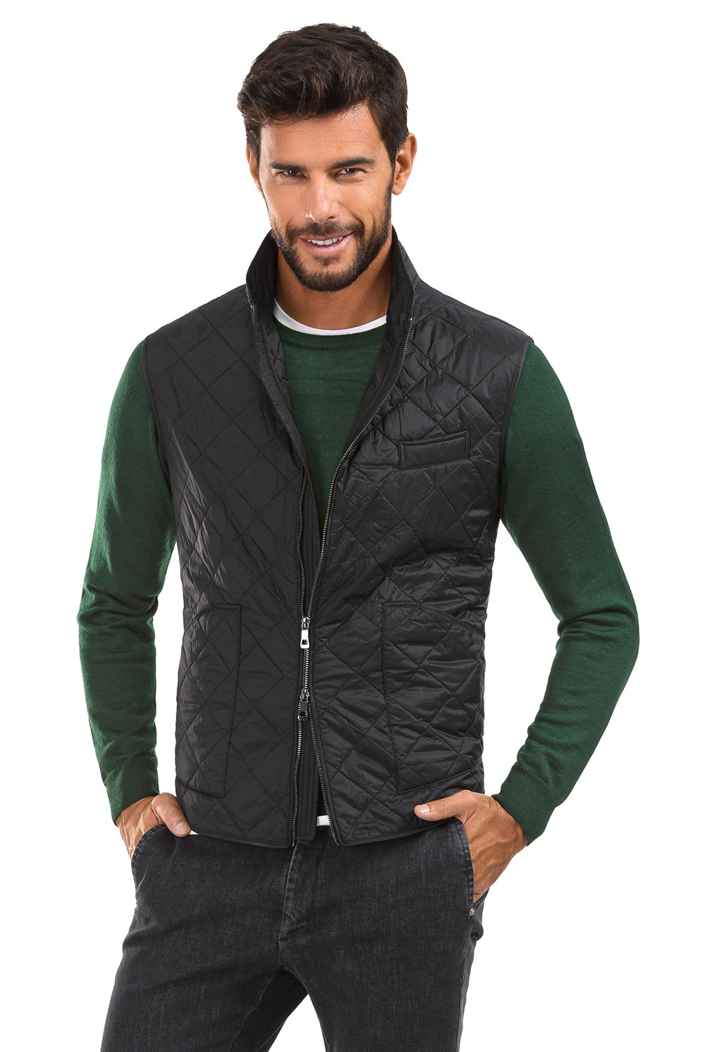 Vesta Slim Neagra Uni Bigotti Ro Vbvsjk2ds40a13996