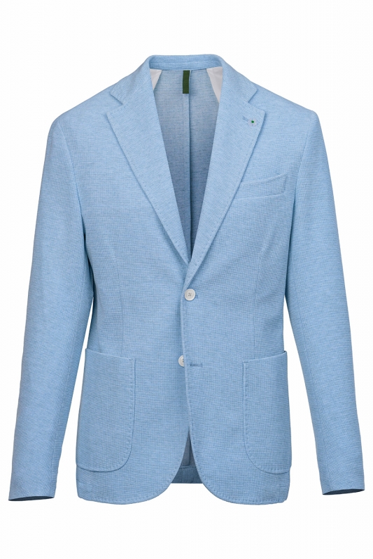 Bigotti Sacou bleu uni