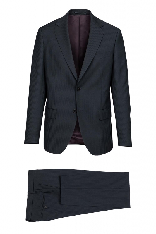 Bigotti Costum slim bleumarin uni