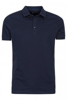 Tricou polo bleumarin uni