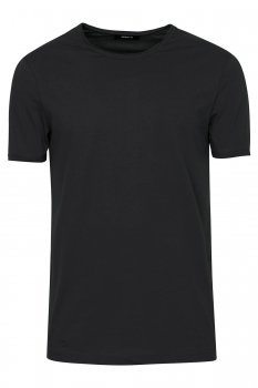 Tricou slim negru uni