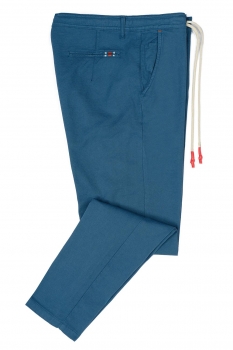 Baggy blue plain trousers