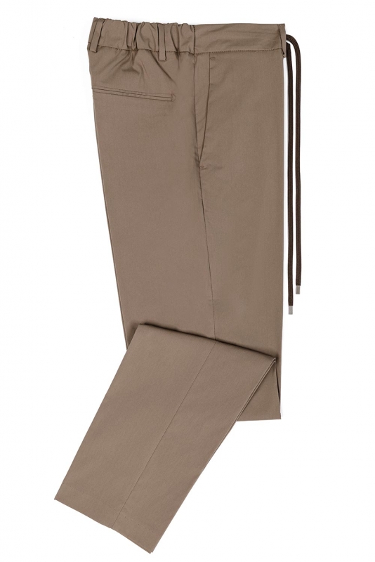 Bigotti Pantaloni slim maro uni