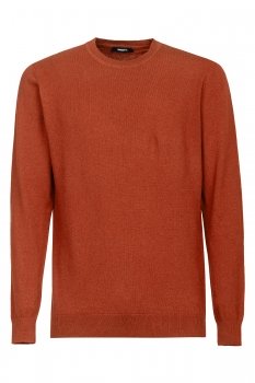 Pulover slim oranj uni
