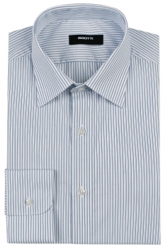 Superslim white stripe shirt