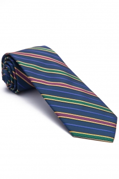 Navy Stripe Tie