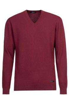 Regular burgundy sweater