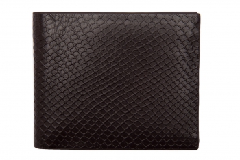 Wallet brown genuine leather
