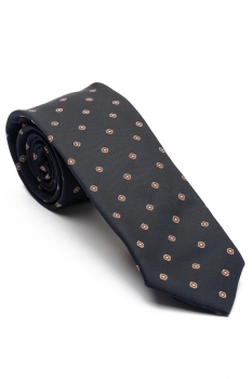 Poliester tesut navy floral