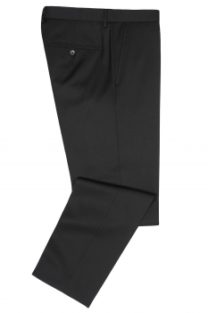 Slim body black plain trouser