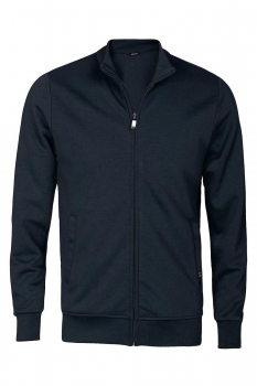 Slim body navy sweater