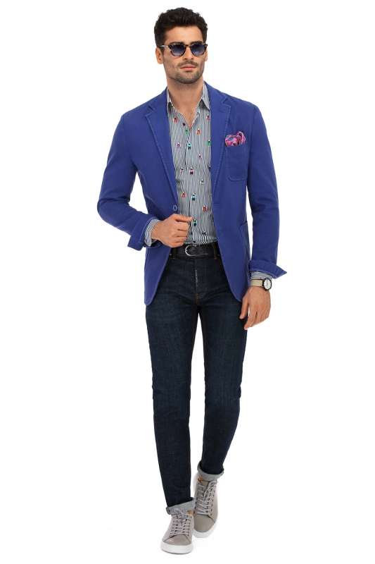 multimetru digital uni t Sacou indigo uni