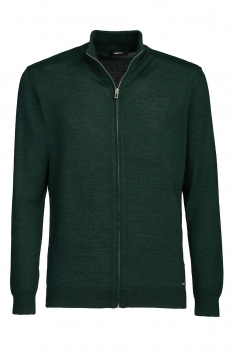 Slim body green sweater