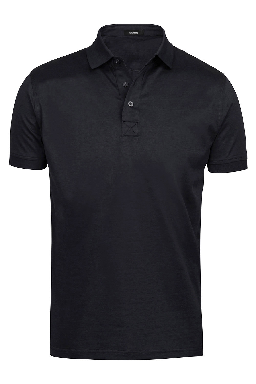 Tricou Polo Negru Bigotti Ro Vbtspr1dg57a11999