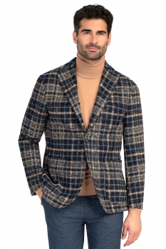 Slim body blue carouri blazer