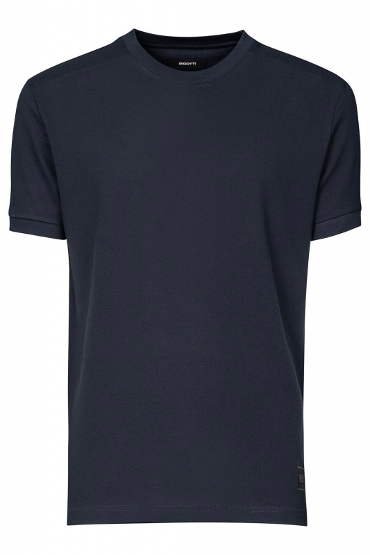 mașini de spălat slim altex Tricou slim bleumarin guler rotund