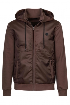Slim body brown sweater