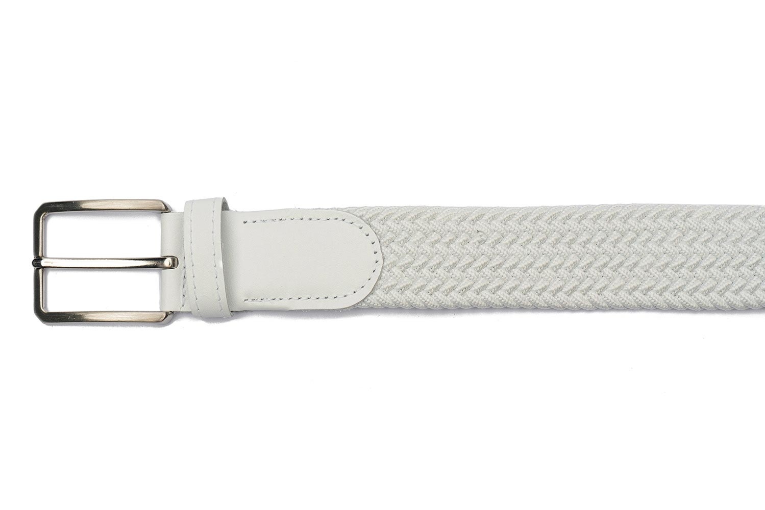 Coalescence Disposed lead Curea alba textil elastic si piele naturala Bigotti.ro VBCUBAGGM64N99999