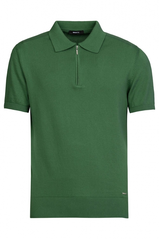 mașini de spălat slim altex Tricou polo slim verde uni
