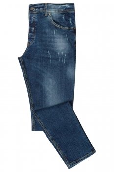 Blugi slim albastri