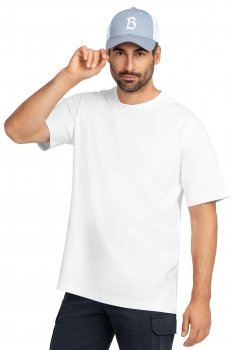 Tricou oversize alb uni