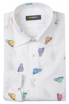 Superslim white shirt