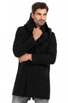 Palton negru uni